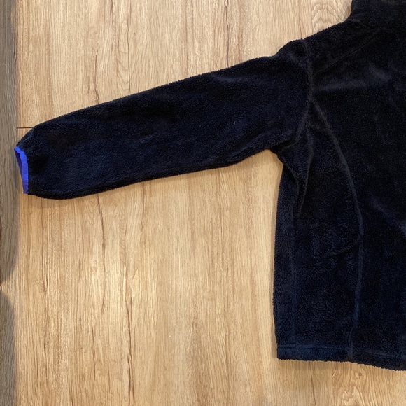 The Northface fleece jacket snuggly with inside/outside pockets - sz 14/16 - Picture 6 of 10